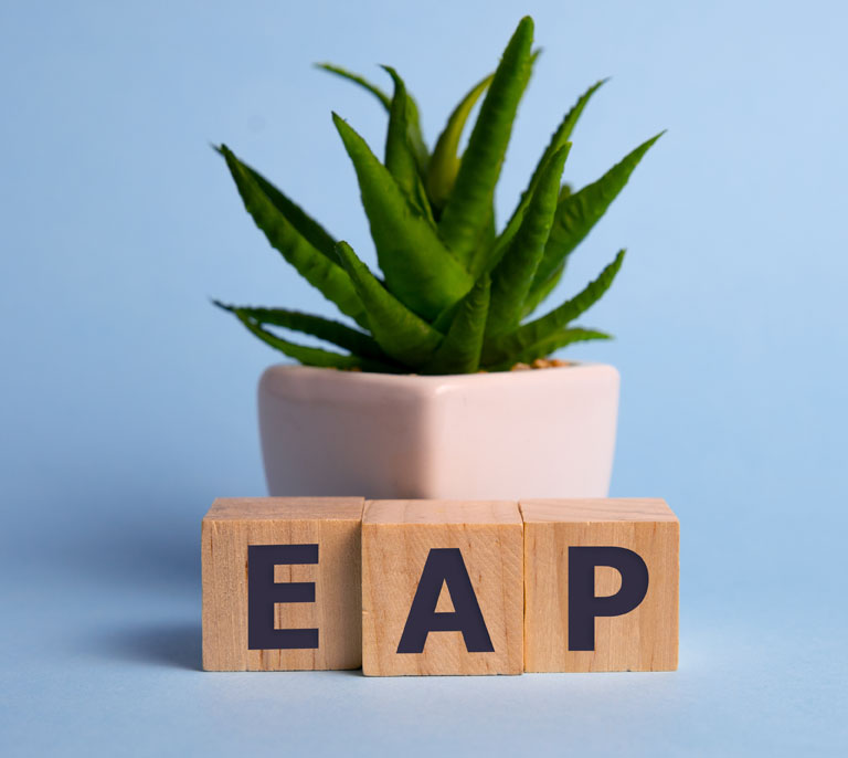 EAP የሚሉ ፊደላት የተጻፉበት እፅዋት